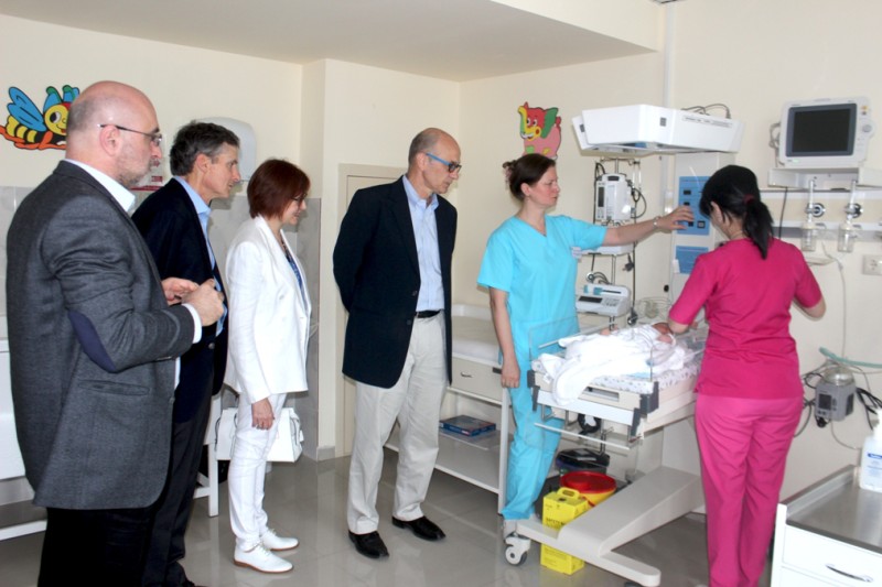 Visit of President of Rostropovich-Vishnevskaya Foundation Elena Rostropovich to the first university clinic of TSMU